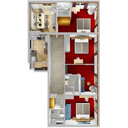 게스트하우스 Haus Tirol 리드임오브린터